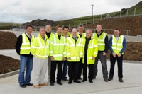 NI Water staff celebrate the completion of the Mid Antrim reservoir project | NI Water News